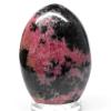 525g Rich Pink Rhodonite w/Black Psilomelane Freeform Polished Self Standing Natural Gemstone Crystal Mineral Dcor Specimen - Madagascr view 1
