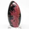 525g Rich Pink Rhodonite w/Black Psilomelane Freeform Polished Self Standing Natural Gemstone Crystal Mineral Dcor Specimen - Madagascr view 2