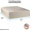 Dream Solutions USA DS USA Highlight Luxury Firm Mattress Only - Premium Edge Guards, Spinal Support, Innerspring Coils, Longlasting Comfort (Cali King 72"x84"x14") view 2