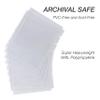 Samsill Junior 8 Tab Recipe Dividers, Recipe Sleeves, Sheet Protector Dividers with Tab Inserts, Clear, Super Heavyweight, Top Loading, 3 Hold Punched, Fits 8x9 Inch Mini Recipe Binders, Archival Safe view 2