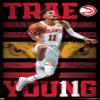 NBA Atlanta Hawks - Trae Young 20 Wall Poster, 34L" x 22.4W", Premium Unframed Version view 1