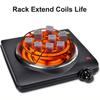 Electric Charcoal Burner Stove Portable Hot Plate Grill Coal Burners Heating Plate 700W Charcoals Starter Heater with Smart Heat Control & Stainless Steel Fast Heating for Cooking Top Countertop view 4