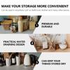 Hemoton Shower Stainless Steel Bathroom Shelf Basket Organizer Wall Mounted Storage Wall Rack Holder for Kitchen Toilet Dorm Storage view 4