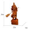 Figurine Animal Statue Ornaments Rosewood Wood Carving Loyalty Guan Gong Decoration Home Mahogany Valkyrie Solid Wood Home Company Opened Gifts Crafts view 2