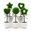 BESPORTBLE Ball Shaped Tree Dollhouse Flower Pot Flowers vase Fake Bonsai Faux Bush Planter Faux Potted Plants mini pots Shaped Potted Plants Doll House Household view 3