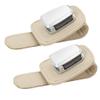 Wakauto Sunglasses Bracket for Car Visor Clip Sunshade Storage Clip Made of Durable Pu Zinc Alloy view 1