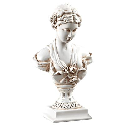 11.8" Classic Greek Venus de Milo Bust Statue, Resin Roman Goddess of Love and Beauty Sculpture Figurine for Home Dcor, Large Antique