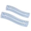 EXCEART 2pcs Silicone Fruit Tray Handle Mold Non-Stick Epoxy Resin Mould for DIY Crafts Durable Flexible Design for Easy Demolding for Creative Home Decor view 2