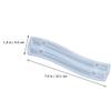 EXCEART 2pcs Silicone Fruit Tray Handle Mold Non-Stick Epoxy Resin Mould for DIY Crafts Durable Flexible Design for Easy Demolding for Creative Home Decor view 3