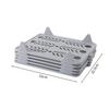 CHENGNAN Closet Clothes Organizer T-Shirt Clothes Folder Anti-Wrinkle Clothes Storage Holders Sturdy & Durable,Not Flimsy 10 Pack,Gray,33 * 25.5cm view 2