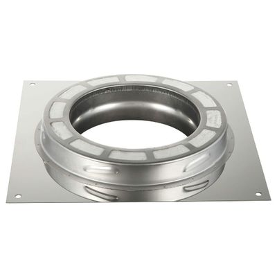 AllFuel HST Anchor Plate for 6" Diameter 304 Stainless Steel All Fuel Class-A Double Wall Insulated Chimney Pipe