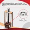 AllFuel HST Anchor Plate for 6" Diameter 304 Stainless Steel All Fuel Class-A Double Wall Insulated Chimney Pipe view 3