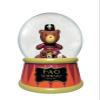 Department 56 FAO Schwarz Teddy Bear Glitter Waterball, 5.91 Inch, Multicolor view 1