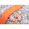 3 Piece Adorable Whimsical Bedding Sets Queen Beautiful Multicolor Universe Galaxy Planet Theme Kid Comforter Set Sun Moon Mars Jupiter Star Print Boy Bedding All Seasons Reversible Orange Bedroom Fun view 4