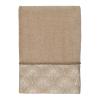 Avanti Linens - 3pc Towel Set, Soft & Absorbent Cotton Towels (Deco Shell Collection, Rattan) view 4