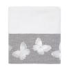 Avanti Linens - 3pc Towel Set, Soft & Absorbent Cotton Towels (Yara Collection, White) view 4
