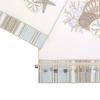 Avanti Linens - 3pc Towel Set, Soft & Absorbent Cotton, Coastal Home Decor (by The Sea Collection, White) view 2