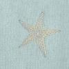 Avanti Linens - 3pc Towel Set, Soft & Absorbent Cotton, Coastal Home Decor (by The Sea Collection, Mineral) view 4
