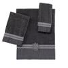 Avanti Linens - 3pc Towel Set, Soft & Absorbent Cotton Towel (Braided Medallion Collection) view 1