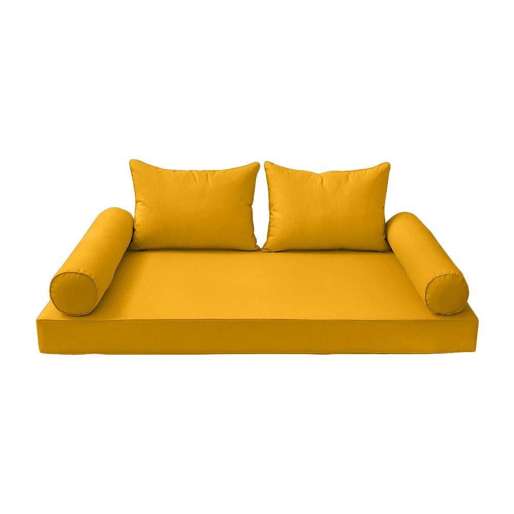 DBM IMPORTS *Cover ONLY*-S4 Outdoor Daybed Mattress Bolster Cushion Same Pipe Full-AD108