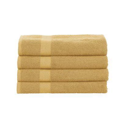 BLUENILEMILLS BNM Luxurious 4-Piece Super Soft Bath Towels, Quick Dry Machine Washable Towels for Shower & Bathroom, Highly Absorbent, Skin-Friendly Saloon, Hotel & Spa Quality Towels
