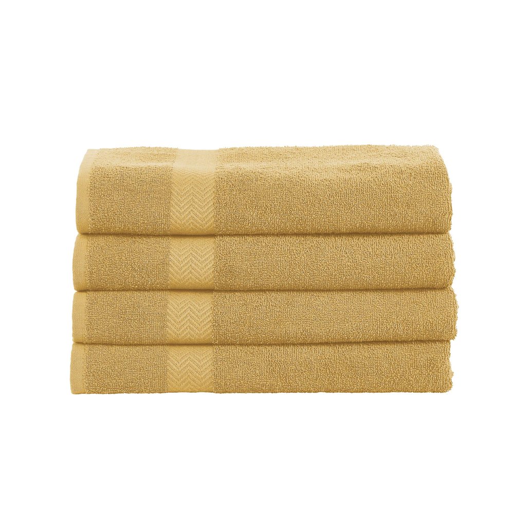 BLUENILEMILLS BNM Luxurious 4-Piece Super Soft Bath Towels, Quick Dry Machine Washable Towels for Shower & Bathroom, Highly Absorbent, Skin-Friendly Saloon, Hotel & Spa Quality Towels