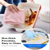 3Pack Ceramic Baking Dish for Oven Large Casserole Baking Dish with Handles Packaging Upgrade Nonstick Ceramic Bakeware for Cooking, Cakes, Lasagna & Gift, Red view 4