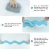 MIALLAMS Bathtub Stickers Non-Slip,32 Pcs Safety Bathtub Strips Adhesive Decals with Premium Scraper for Tub,Stairs,Kitchen,Shower Room,Treads,Bath Room,Floor,Swimming Pool (Blue) view 4