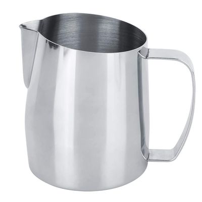 13oz Milk Frothing Pitcher, Stainless Steel Espresso Pouring Jug for Latte Art