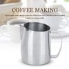 13oz Milk Frothing Pitcher, Stainless Steel Espresso Pouring Jug for Latte Art view 2
