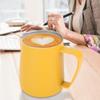 20oz Milk Frothing Pitcher, Stainless Steel Espresso Pouring Jug for Latte Art(Yellow) view 3