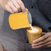 20oz Milk Frothing Pitcher, Stainless Steel Espresso Pouring Jug for Latte Art(Yellow) view 4