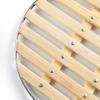 Stainless Steel 4pcs Bamboo Liners Pad Inserts Round Cooling Cooking Racks Kitchen Mat Rack for Canning Air Fryer and Pressure Cooker 30cm Veggie view 3