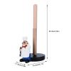 Kitchen Chef Decor Paper Towel Holder, Countertop Paper Towel Dispenser Italian Chef Figurines Kitchen Decor Paper Roll Holder for Coffee Shop, Restaurant Decoration view 4