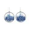 Mark Roberts 2021 Delft Holland Ornament - 5-inch Christmas Decor, Assortment of 2 view 1