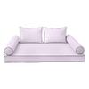 DBM IMPORTS *Cover ONLY*-S4 Outdoor Daybed Mattress Bolster Cushion Contrast Pipe Full-AD107 view 1