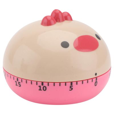 1pc Cartoon Mechanical Timer Cute Management Accessory for Cooking and Baking No Batteries Required Efficient Reminder Tool for Home Restaurant and Learning