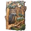 BLACK FOREST DECOR Wise Owl Wood Wall Art view 1