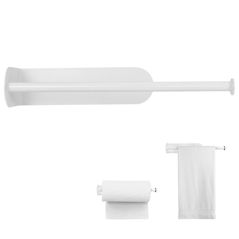 Paper Towel Holders Magnetic Towel Roll Holders with Strong Magnetic Backing - Fit for Large Paper Towels-for Kitchen,Refrigerator,Grill,Toolbox,Garage,Shop