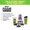 Ninja Foodi SS100 Smoothie Bowl Maker & Nutrient Extractor 1100W Blender SS101 (Renewed) (Ninja Foodi SS101) view 2