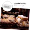 Cabilock 15pcs Macaron Box with Clear Window Macarons Capacity Sturdy Dessert Packaging for Bakery Treats for Gifting and Special Occasions view 3