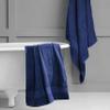 Belizzi Home Premium Cotton Oversized 2 Pack Bath Sheet 35x70-100% Pure Cotton - Ideal for Everyday use - Ultra Soft & Highly Absorbent - Machine Washable - Navy Blue view 4