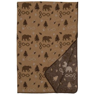 BLACK FOREST DECOR Gunnison Bear Throw