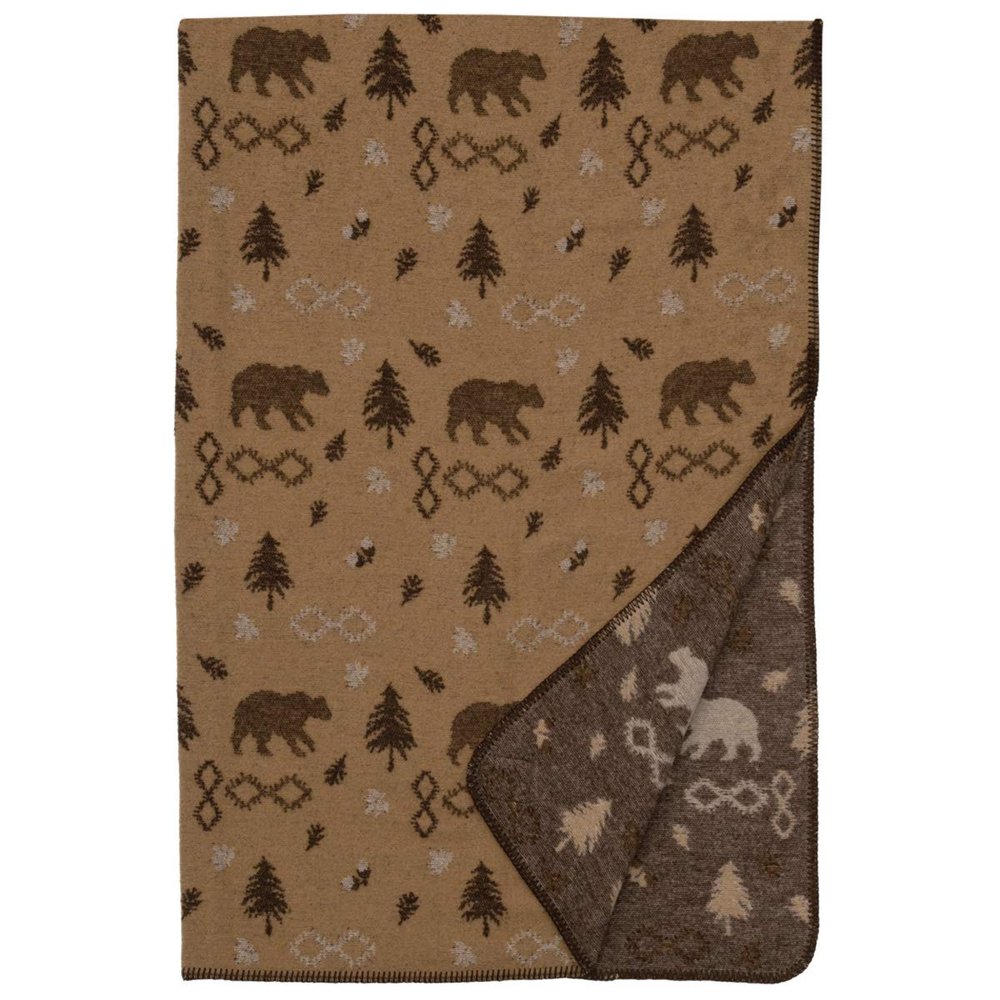 BLACK FOREST DECOR Gunnison Bear Throw