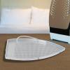Garosa Iron Shoe Cover, Aluminum, Silver, 23 x 12.3 cm / 9.1 x 4.84 inch, Ironing Board Aid, Heat Protector for Electric Iron view 2