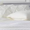 8Pcs Pinch Pleated Comforter Bedding Collection 100% Cotton 500 GSM in A Bag 1Comforter,1Fitted Sheet 15''DP,1Flat Sheet,2Pillow Shams,2Pillow Cases,1Pleated Bed Skirt 15''Drop,Twin XL/Pinch Ivory view 4