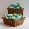 Cabilock 1pc Imitated Rattan Plastic Storage Basket for Bread Snacks and Vegetables Woven Food Display Container for Home and Store Use Easy to Clean and Maintain Stylish and Functional view 4