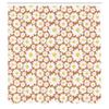 Ambesonne Floral Shower Curtain, Pastel Cartoon Like Flowers Daisies Spring Time Season Artwork Print, Cloth Fabric Bathroom Decor Set with Hooks, 69" W x 75" L, Cinnamon White view 2