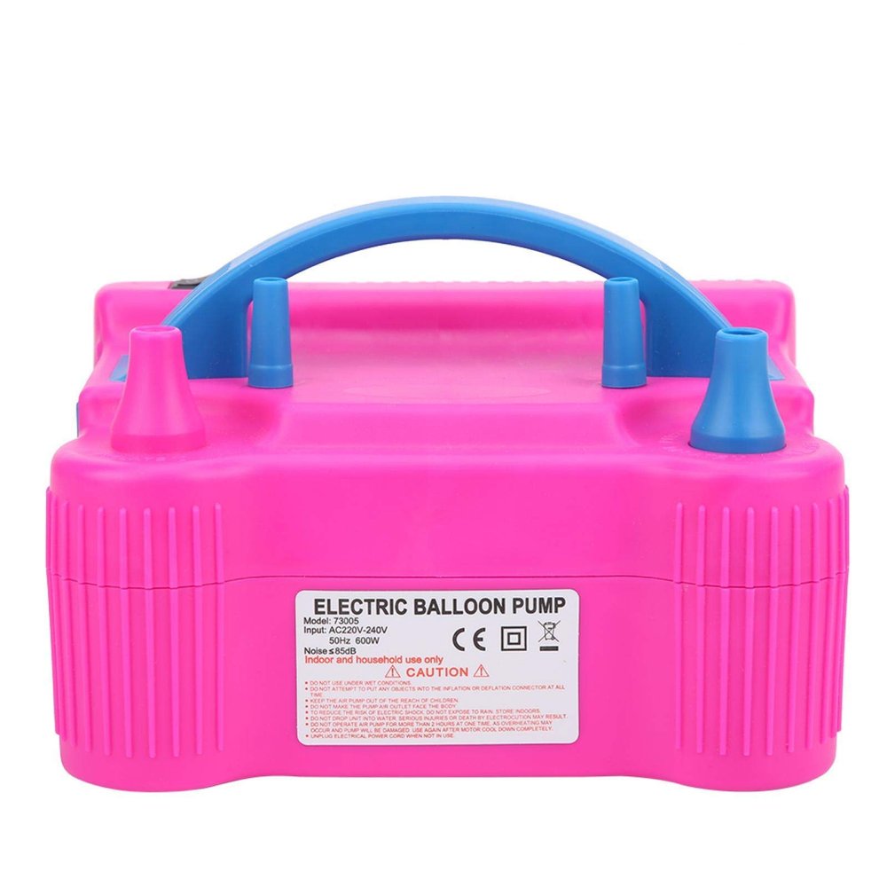 600W Electric Balloon Pump Supports 750 (L/min) Inflation Speed (110V) Inflador De Globos Electrico Baloon Pumping Electric