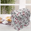 Lunarable Panda Stand Mixer Cover, Funny Pattern of Asian Bear Animal in Romantic Bow Tie Cartoon Design, Kitchen Appliance Organizer Bag Cover with a Pocket, 6-8 Quarts, Grey Black view 3